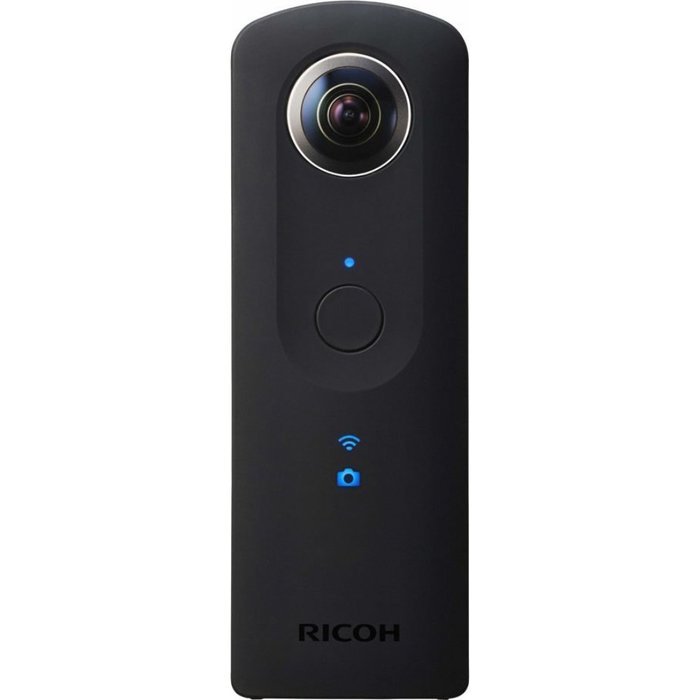 Ricoh Theta S 360-Degree Spherical Digital Camera w/ Samsung Gear VR Virtual Reality Headset Bundle N3