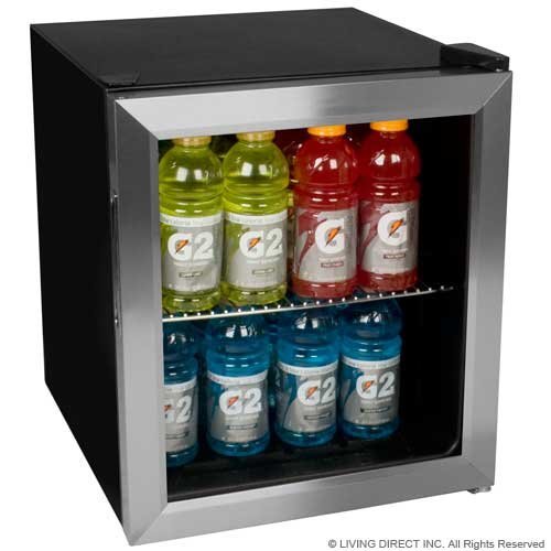 EdgeStar 62-Can Beverage Cooler - Stainless Steel N2