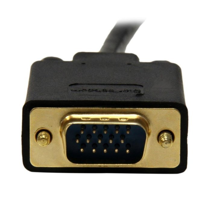StarTech.com MDP2VGAMM6B 6-Feet Mini DisplayPort to VGA Adapter Cable for Mac/PC 1920x1200 - Black N22