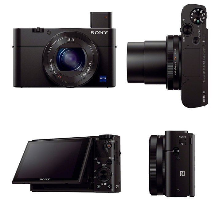 Sony DSC-RX100M III Cyber-shot Digital Still Camera with 32GB Accessory Bundle