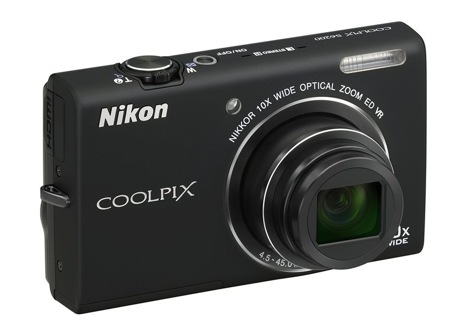 Nikon COOLPIX S6200 16 MP Digital Camera with 10x Optical Zoom NIKKOR ...