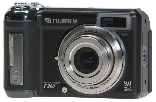 Fujifilm Finepix E900 9MP Digital Camera with 4x Optical Zoom (Black)