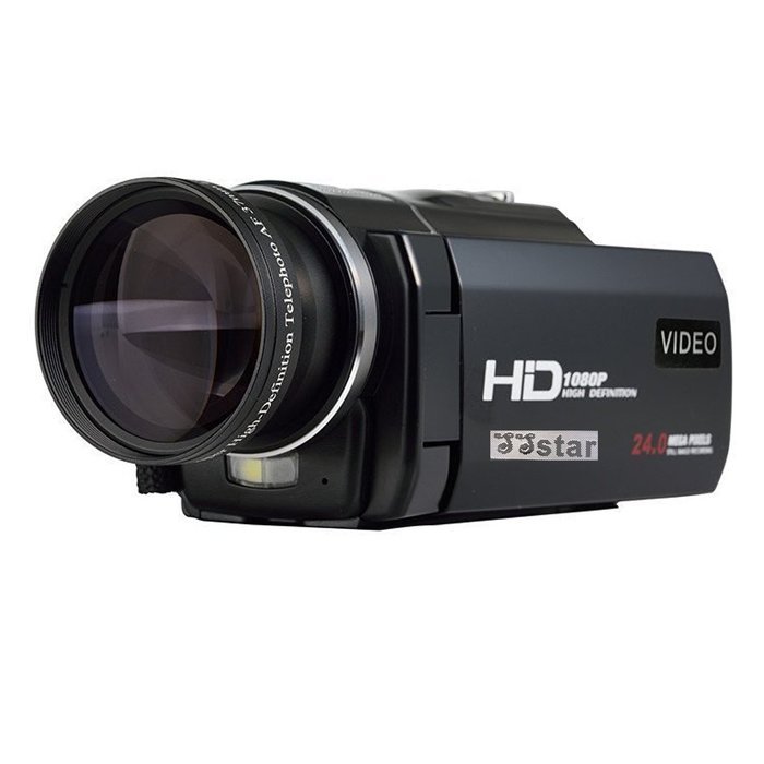 SSstar Full HD 1080p Digital Video Camera 30fps Camcorder 24MP Resolution Macro Mode Support up to 64G SD Card... N3