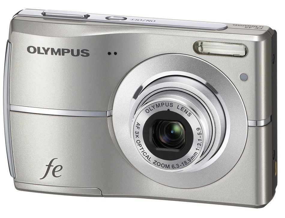 Olympus FE-45 10MP Digital Camera with 3x Optical Zoom and 2.5-inch LCD ...