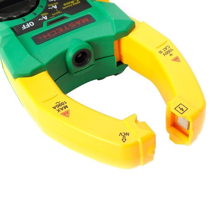 RioRand MS2015A Digital AC Clamp Meter with NCV Large Jaw 40mm 1000A N7