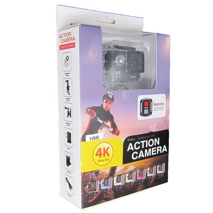 Unitesoul Sports Camera 2.0" 4k 1080P HD Extreme Camera Action Camera go Waterproof 30M pro wifi remote controller... N2