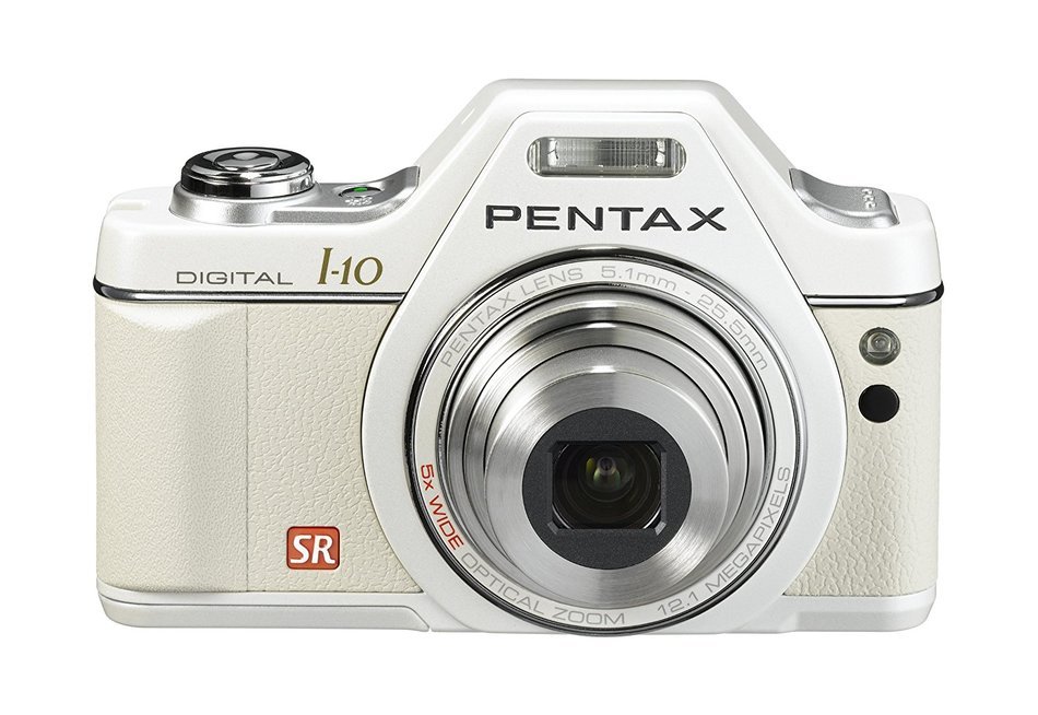 Pentax Optio I10 12.1 MP Digital Camera with 5x Wide Angle Optical Image Stabilized Zoom and 2.7-Inch LCD (Pearl... N5