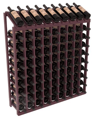 Wine Racks America Ponderosa Pine 9 Column 10 Row Display Top Kit. 13 Stains to Choose From! N5