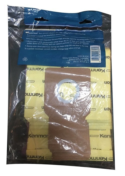 Ultra Care Premium VacBags Kenmore U 50688 8 Bags N2