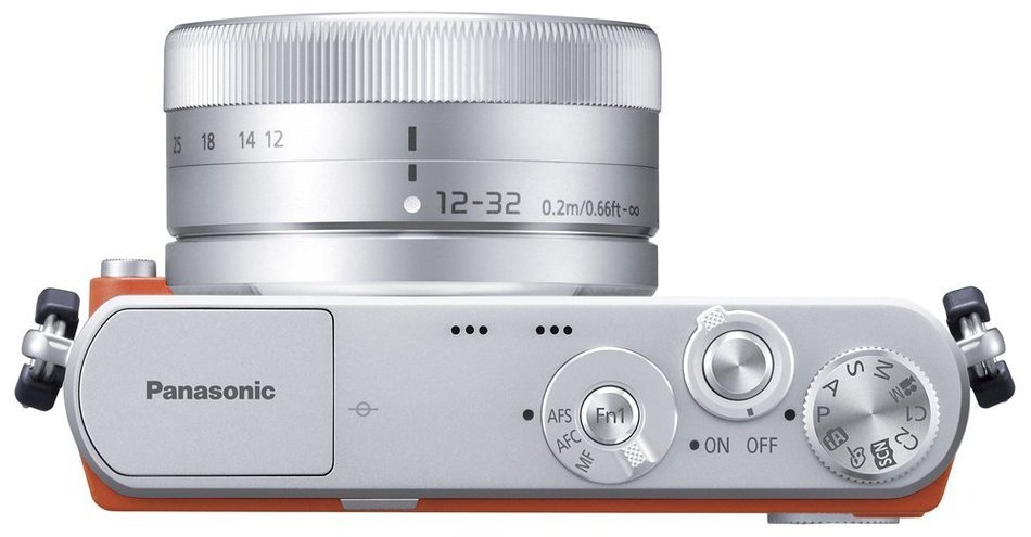 Panasonic Lumix digital camera DMC-GM1K-D SingleLens kit/orange - International Version (No Warranty)
