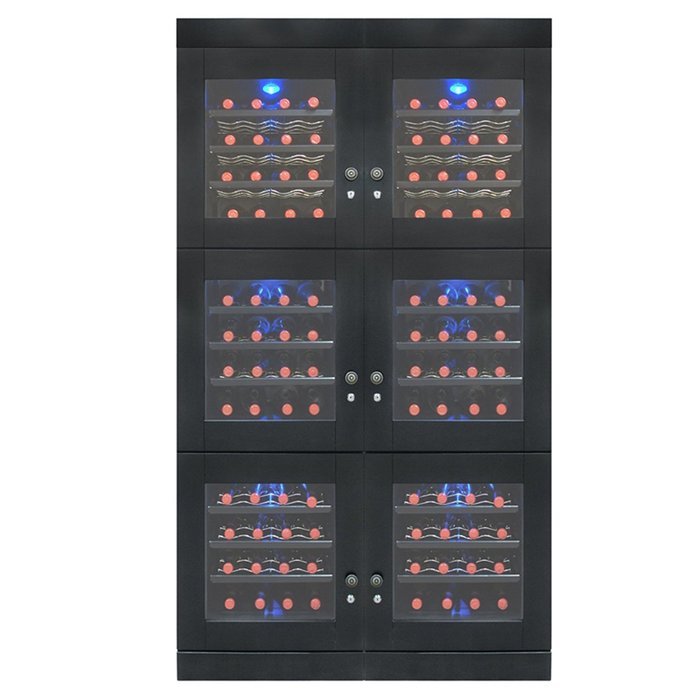 Vinotemp VNTVT-CAVA3H E 48-Bottle Wine Cellar, Espresso