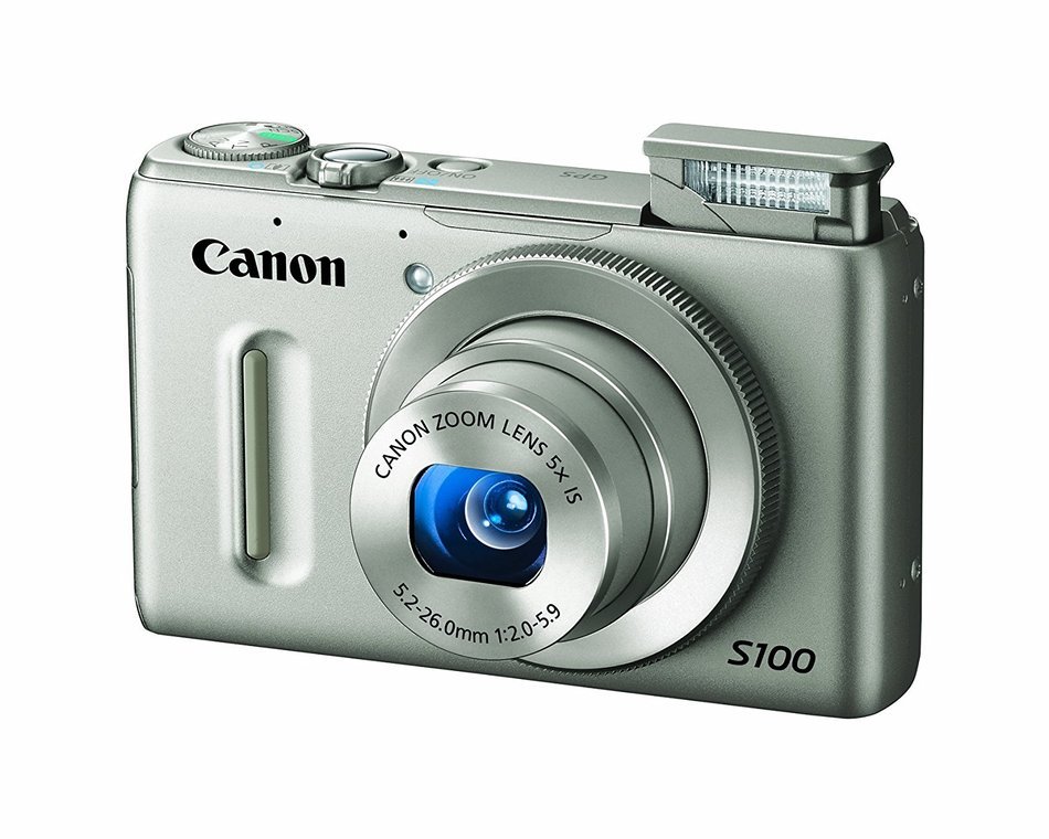 Canon PowerShot S100 12.1 MP Digital Camera with 5x Wide-Angle Optical Image Stabilized Zoom (Black) (OLD MODEL) N5