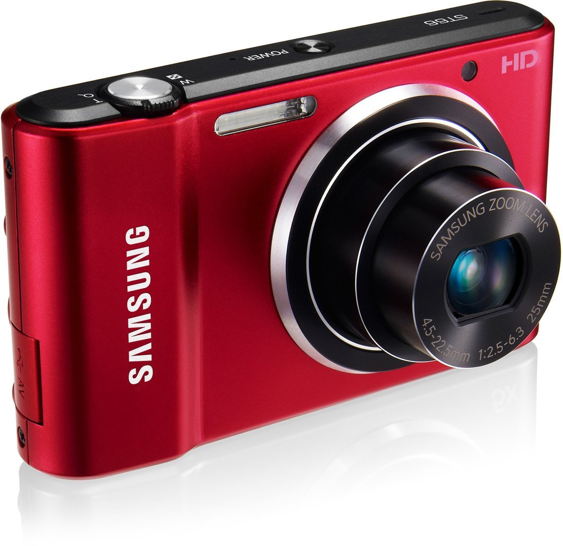 Samsung ST66 16 MP Compact Digital Camera Black (ECST66ZZBPBUS) N3