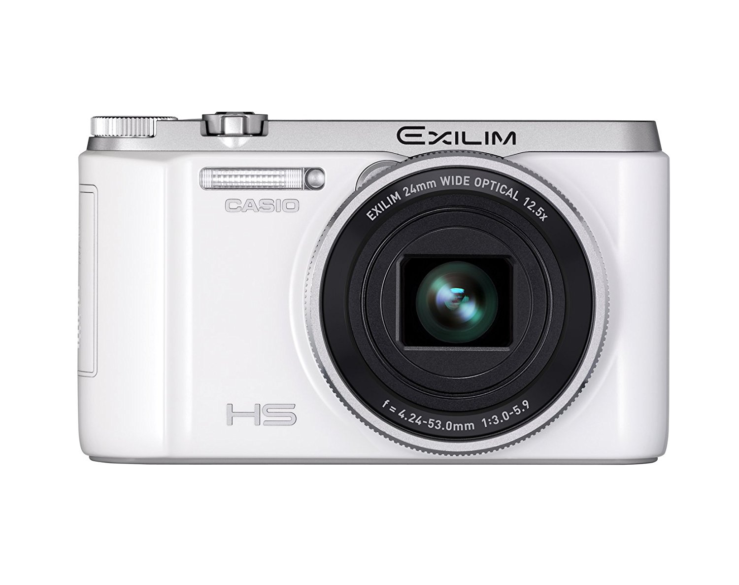 CASIO Digital Camera EXILIM ZR1000 White EXZR1000WE free image download