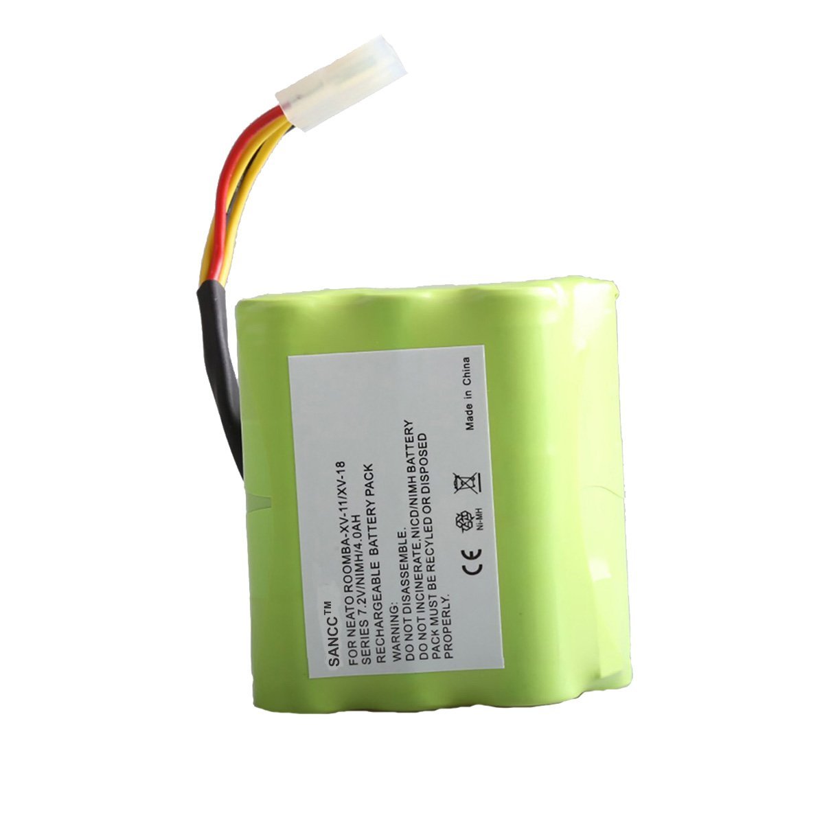 SANCC™ 2 Pack 7.2V 4000Mah Neato XV Series Replacement Battery for ...