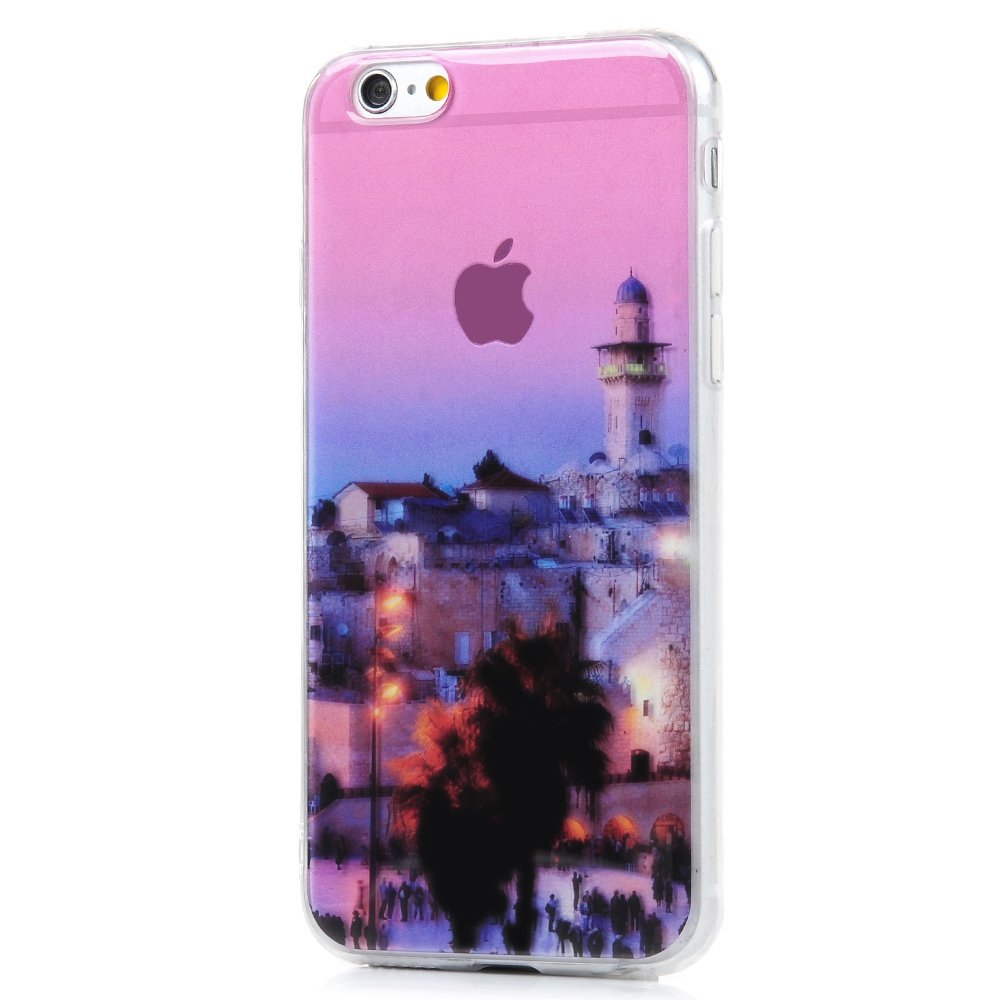 Badalink Iphone 6s Caseiphone 6 Case 47 Soft Tpu Shockproof Rubber Skin Gel Fancy Scenery 8434