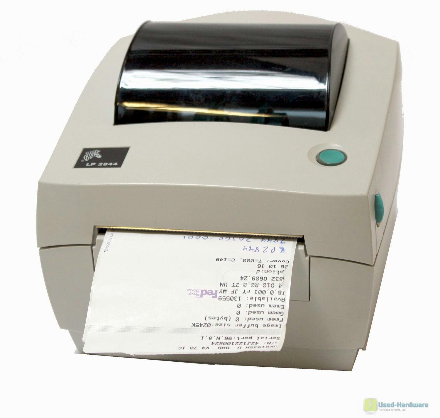 Zebra Lp2844 2844 20300 0001 Direct Thermal Barcode Label Printer Usbparallel 203dpi N3 Free 8855