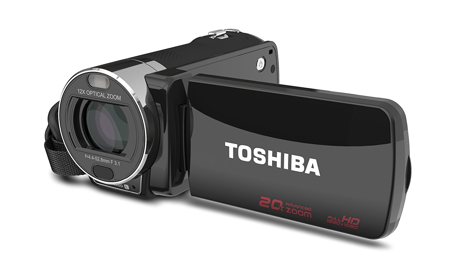 Toshiba Camileo X200 HD 1080p Camcorder, 12x Optical Zoom, 3\