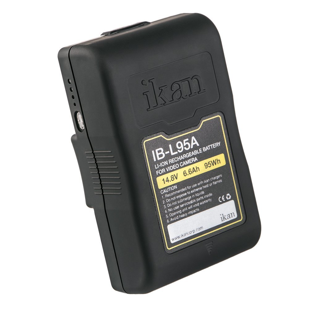 Ikan IB-LD95 Rechargeable Battery for Pro Video Cameras 95Wh (Black ...