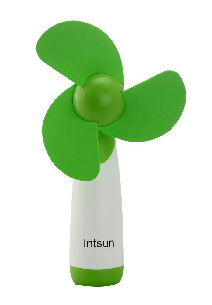 Intsun Handheld Portable Battery Operated Cooling Mini Fan Electric ...