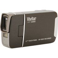 Vivitar DVR1240HD-BLK 12.1MP Full HD Digital Camcorder with 4X Digital Zoom Video Camera with 2.7-Inch LCD Screen...
