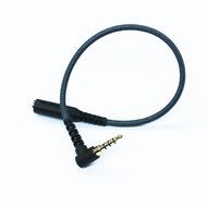 KetDirect 200cm(6ft) Right angle 4 pole 3.5mm 1/8 inch male to 4 pole 3.5mm 1/8 inch Female Stereo Audio headphone... N5