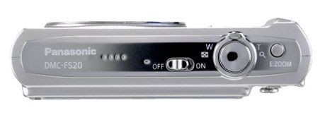 Panasonic Lumix DMC-FS20S 10MP Digital Camera with 4x Wide Angle MEGA Optical Image Stabilized Zoom (Silver) N9