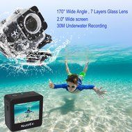 Matego Action Camera WiFi Ultra HD 4K Resolution 2.0 Inch Screen Outdoor Sports Camera 16Mega Pixels 170 Degree... N4