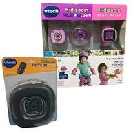 Vtech Kidizoom Smartwatch plus Action Cam Bundle plus Carrying Case for Girls