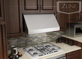 Z Line 523-30 1000 CFM Under Cabinet Range Hood, 30", Stainless Steel