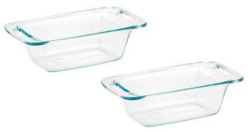 World Kitchen 1085799 Pyrex Easy Grab Loaf Dish, Pack of 2 Dishes N2