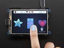 PiTFT Plus 480x320 3.5&quot; TFT+Touchscreen for Raspberry Pi - Pi 2 and Model A+ / B+ N4