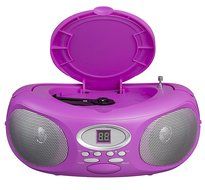 Riptunes great quality Home CD Player, Pink (CDB220P) N18