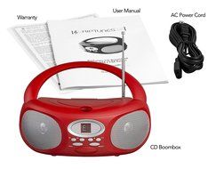 Riptunes great quality Home CD Player, Pink (CDB220P) N20