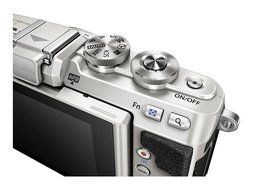Olympus E-PL7 16MP Mirrorless Digital Camera with 3-Inch LCD with EZ Double Zoom Kit 12-42mm f/3.5-5.6 + 40-150mm... N47