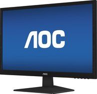 AOC - 24&quot; LED HD Monitor - Black N3
