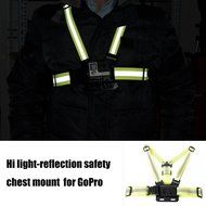 Fantaseal Action Camera Chest Mount Hi-Reflective Safety Vest for GoPro Chest Mount Harness Chesty Vest GoPro... N50
