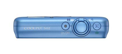 Nikon Coolpix S02 Camera Blue 13.2MP 3xZoom 2.7LCD 720pHD 30mm Wide Lens N5