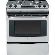 GE JS250RFSS 30" Stainless Steel Electric Slide-In Coil Range N2
