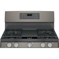 GE JGB700EEJES 30" Slate Gas Sealed Burner Range - Convection N2