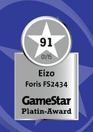 EIZO Foris FS2434-BK 23.8-Inch Screen LED-Lit Monitor N3