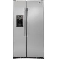 GE GZS22DSJSS 21.9 Cu. Ft. Stainless Steel Counter Depth Side-by-Side Refrigerator N6