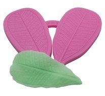 FOUR-C Cake Decorating Kit Leaf and Flower Silicone Veiners Chocolate Moulds Color Pink N3