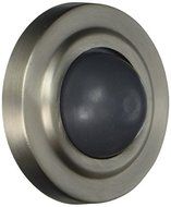 Deltana WBC238U15 23/8-Inch Diameter Solid Brass Convex Flush Bumper by Deltana
