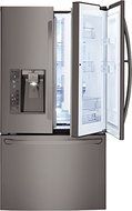 LG LFXS30766D 36" Black Diamond Series 30 Cu. Ft. French Door Refrigerator with Smart Cooling Plus, Slim Space... N3