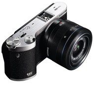 Samsung NX300 20.3MP CMOS Smart WiFi Mirrorless Digital Camera with 20-50mm Lens and 3.3" AMOLED Touch Screen... N5