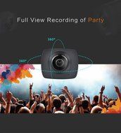VR 360 Degree Dual-lens WiFI Panoramic Sports Action Video Camera,1080P Full HD and 8 MP Sports DV N3