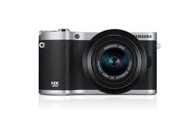 Samsung NX300 20.3MP CMOS Smart WiFi Mirrorless Digital Camera with 20-50mm Lens and 3.3" AMOLED Touch Screen... N6