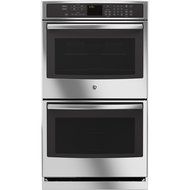 GE PT7550SFSS Profile 30" Double Oven, with Upper Convection, Designer Style Handle, and Self Clean with Steam... N2