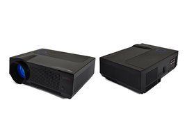 FAVI 4T Ultra-Bright LED LCD (HD 720p) Home Theater Projector - US Version (Includes Warranty) - Black (RIOHDLED4T-US3) N8